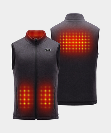 KN-V2 Men’s Recycled Heated Fleece Vest