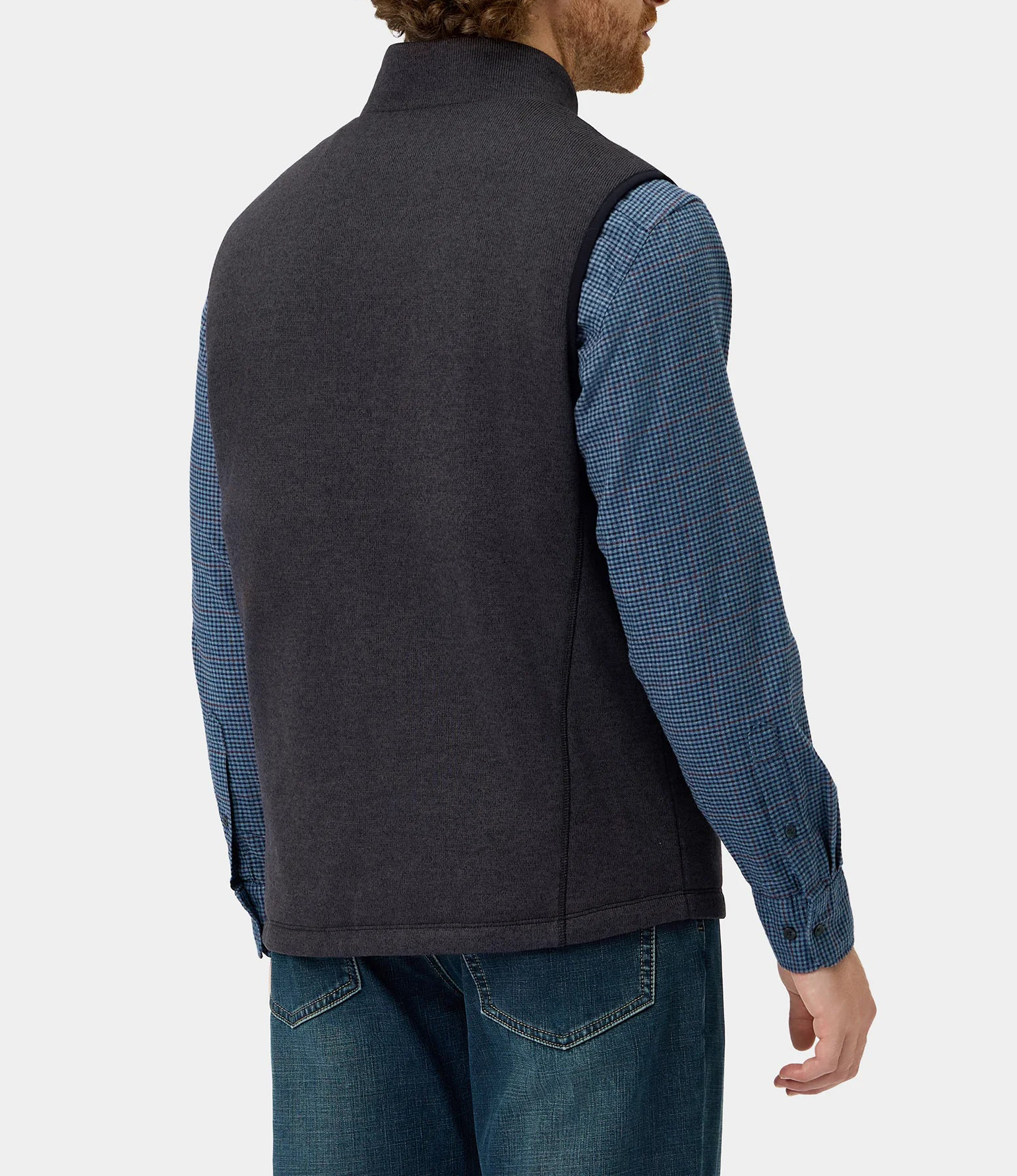 KN-V2 Men’s Recycled Heated Fleece Vest