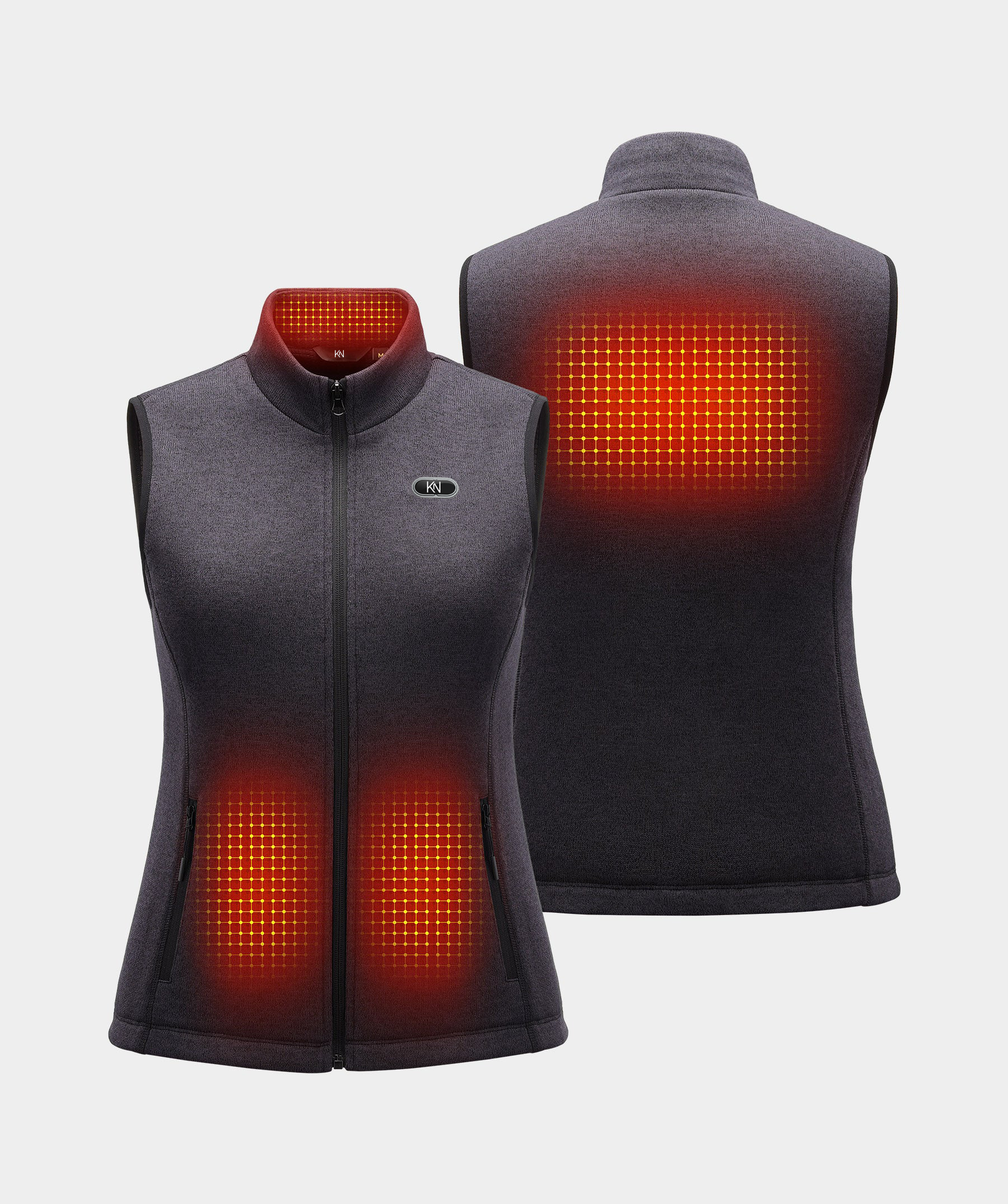 KN-V2 Women’s Recycled Heated Fleece Vest