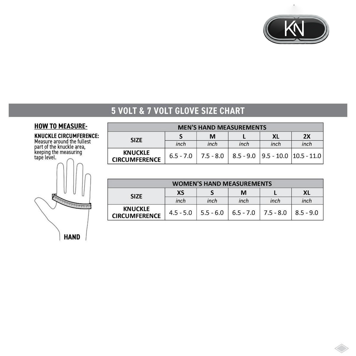 KN- V2 Men's Quick Heated Gloves
